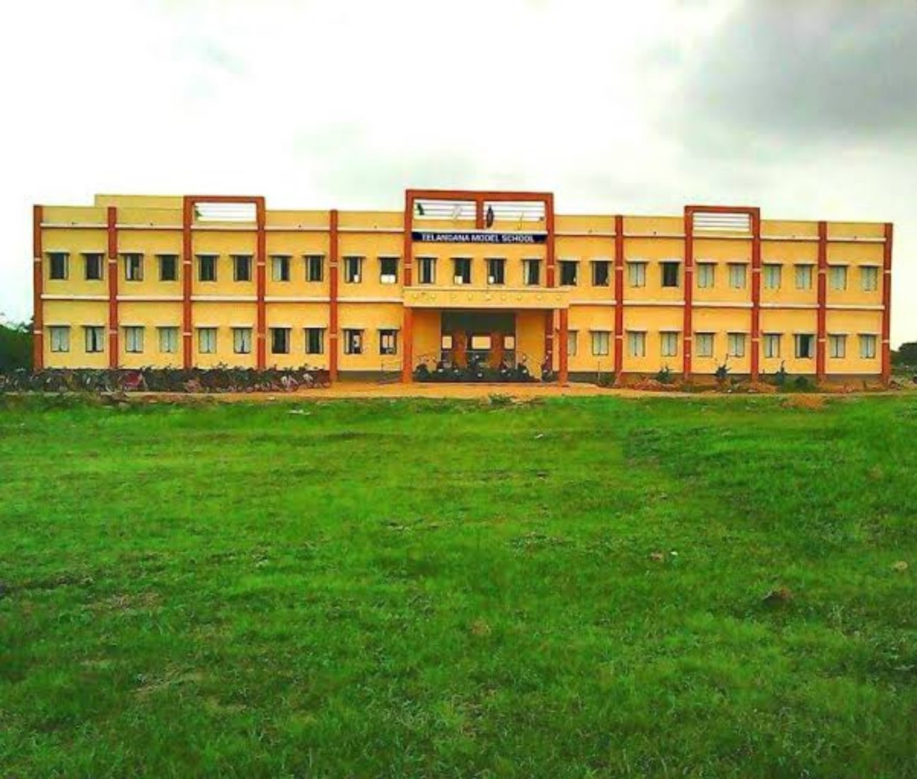 Original school building photograph