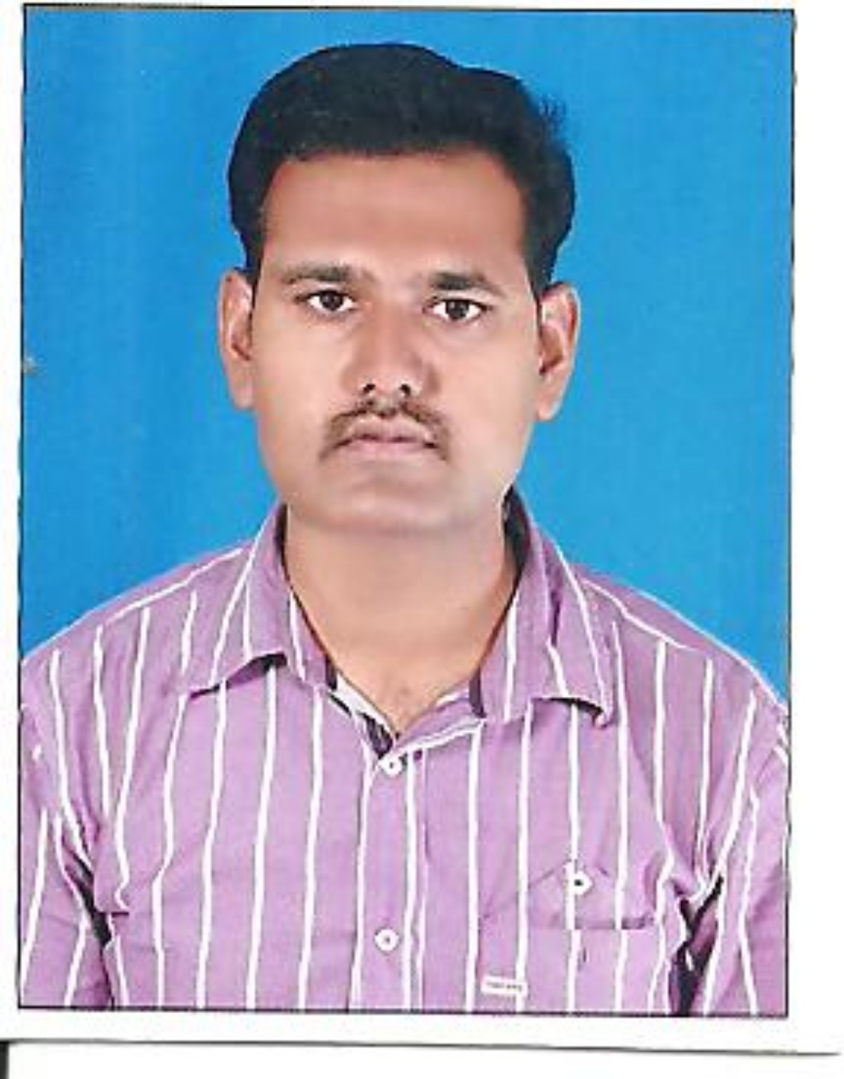 Principal K. Raghavender, photograph supplied by the school